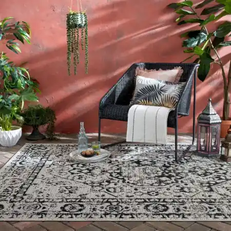 Covor Fuera Gri 120x170 cm, Flair Rugs Reducere specială