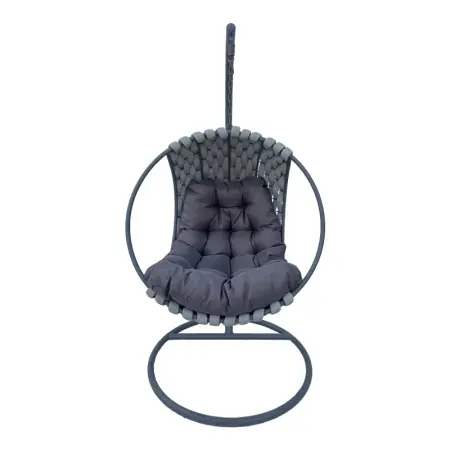 Balansoar Makito, Pako World, Gri, PVC, 100x105x195 cm Ofertă limitată