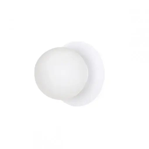 Bestseller Aplica perete moderna alba din metal Minerva