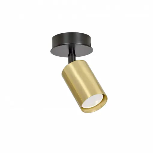 Retur ușor Spot aplicat modern baza neagra cu metal auriu Zen