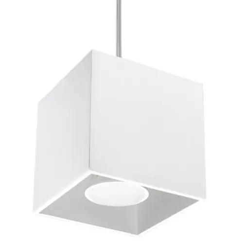 Reducere de preț Lampă suspendată QUAD 1 Alb