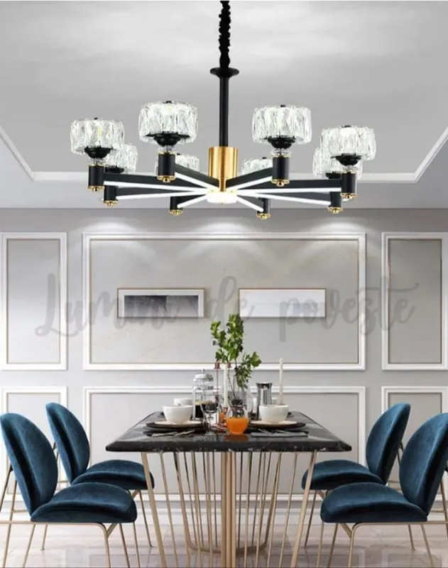 Super ofertă Candelabru LED Cristal Slides 8