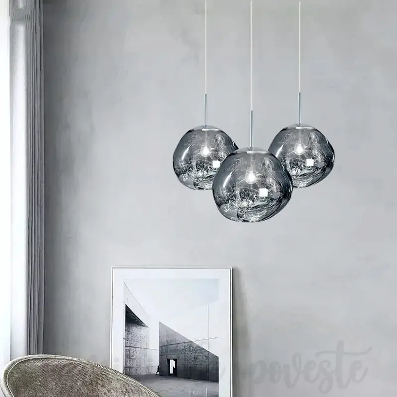 Pendul Glass Silver 220 Reducere