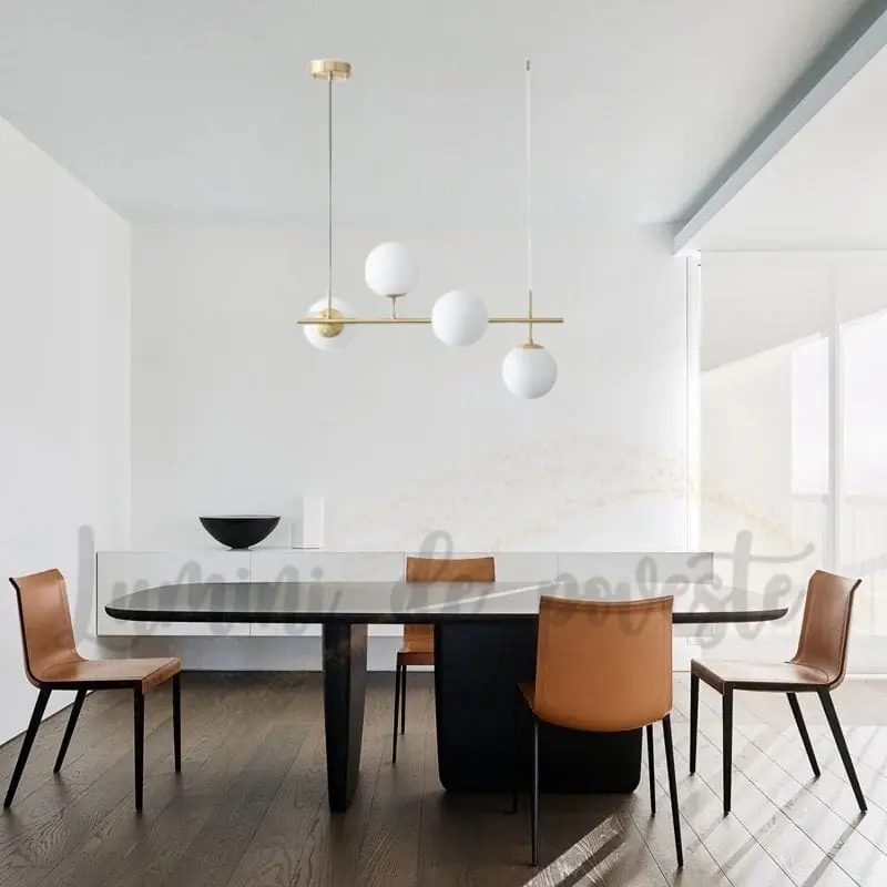 Preț promoțional Candelabru Moon Dining Gold 4
