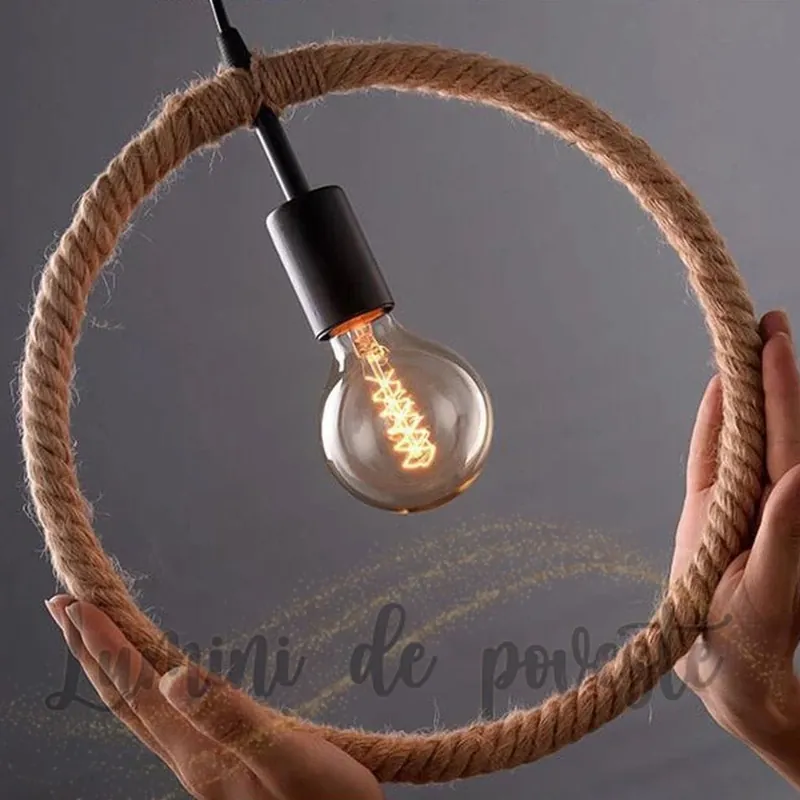 Pendul Vintage Rope Round Cumpără acum