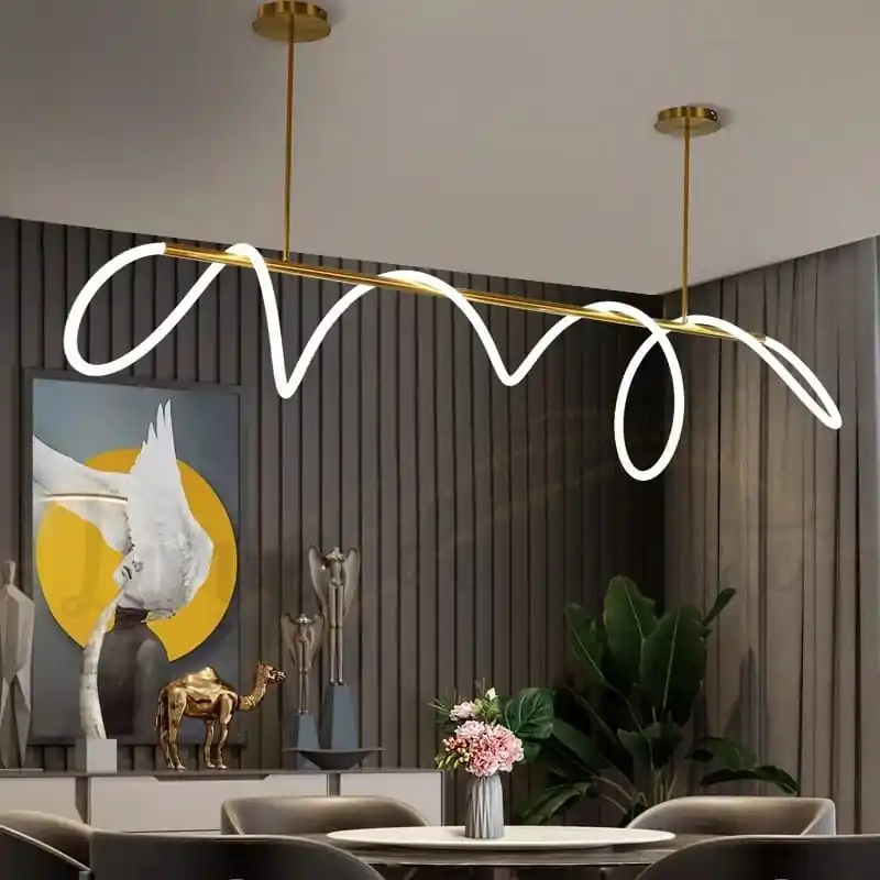 Candelabru LED 100W Medley Dining, Telecomanda Cel mai vândut