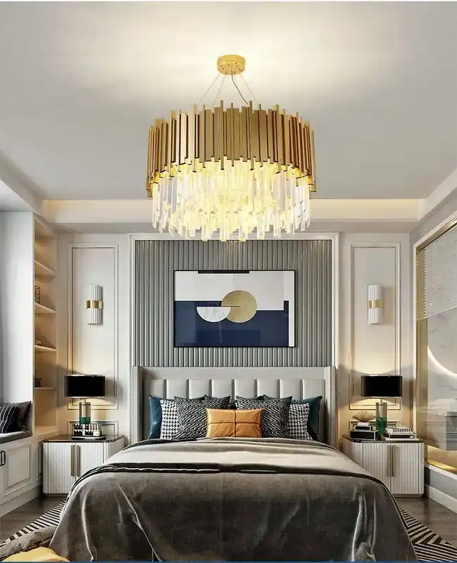 Disponibil imediat Candelabru Scaly Gold Matte 450