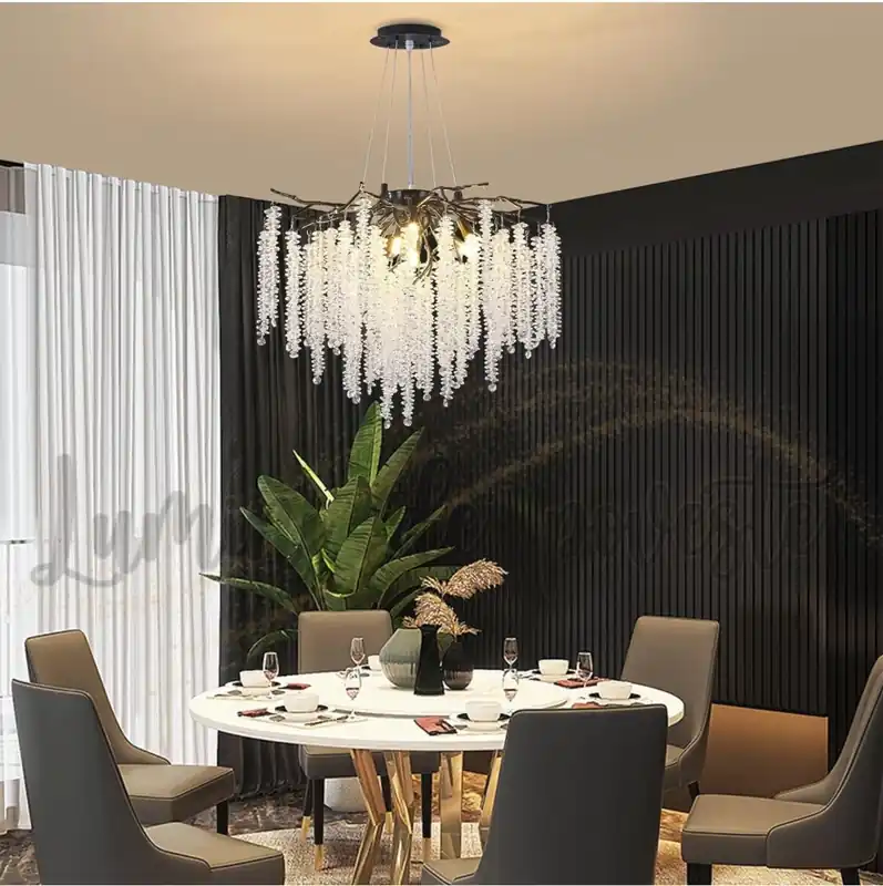Cel mai vândut Candelabru Miracle Black 600 E14 LM