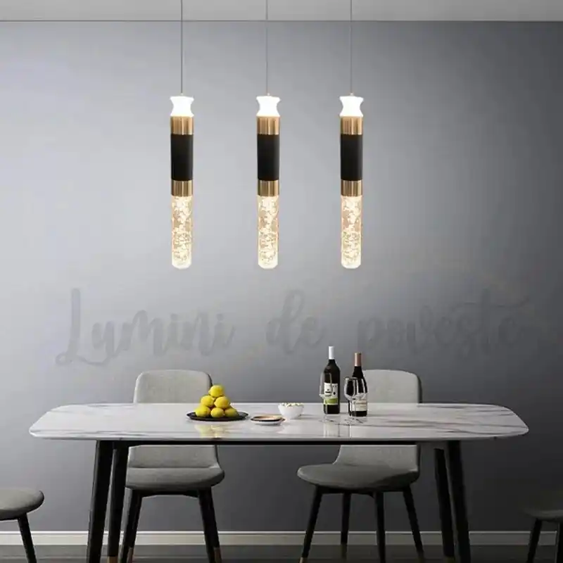 Candelabru LED 21W Atlantis Black Plată sigură