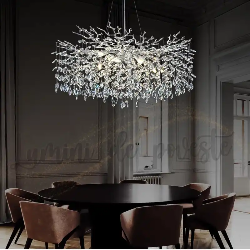 Ofertă limitată Candelabru Miracle Drop Silver 800