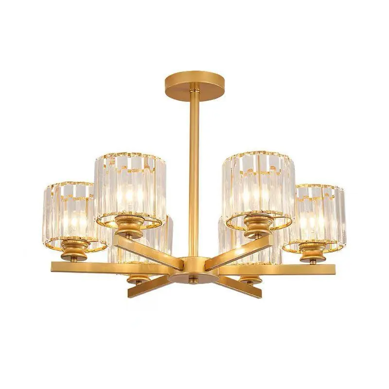 Ieftin Lustra Cristal Slides Gold 6