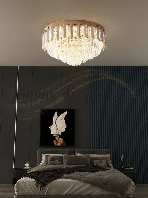 Plafoniera LED 96W Aurora Gold 480, Telecomanda Ofertă