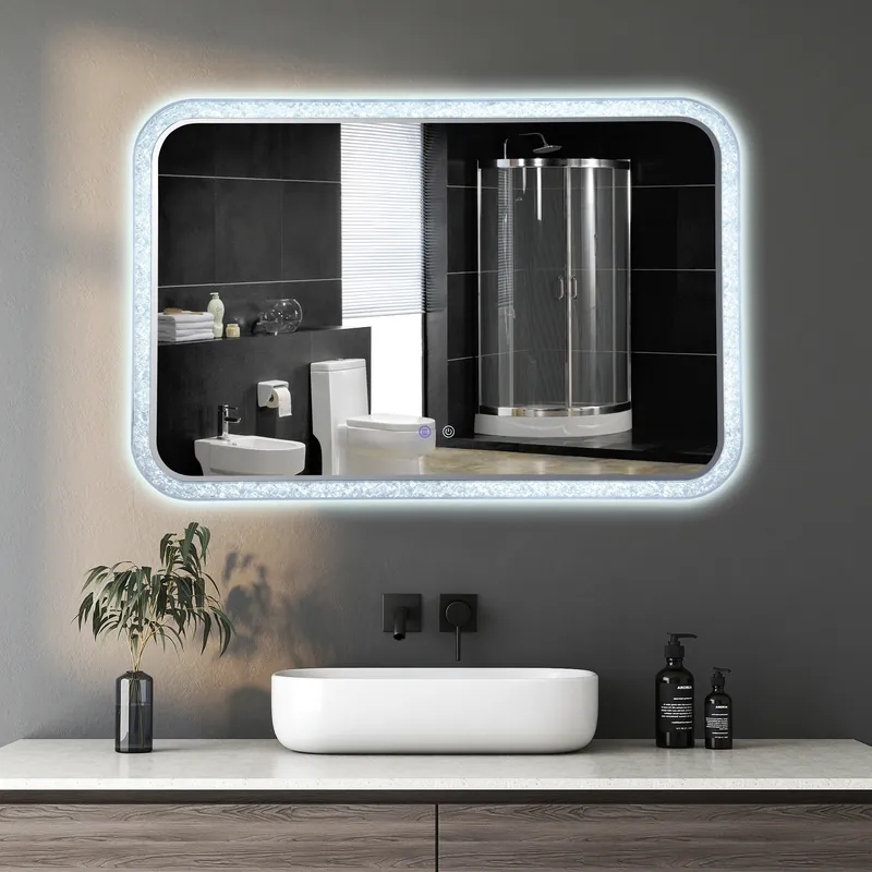 Oglinda LED 51W de baie Frost 98X65 LDPOD052 Cumpără online