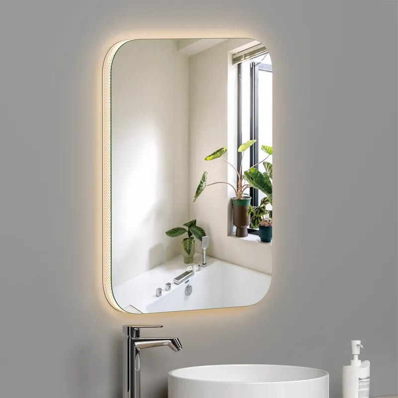 Oglinda LED 46W de baie Egress 60X80 LDPOD003 Ofertă specială