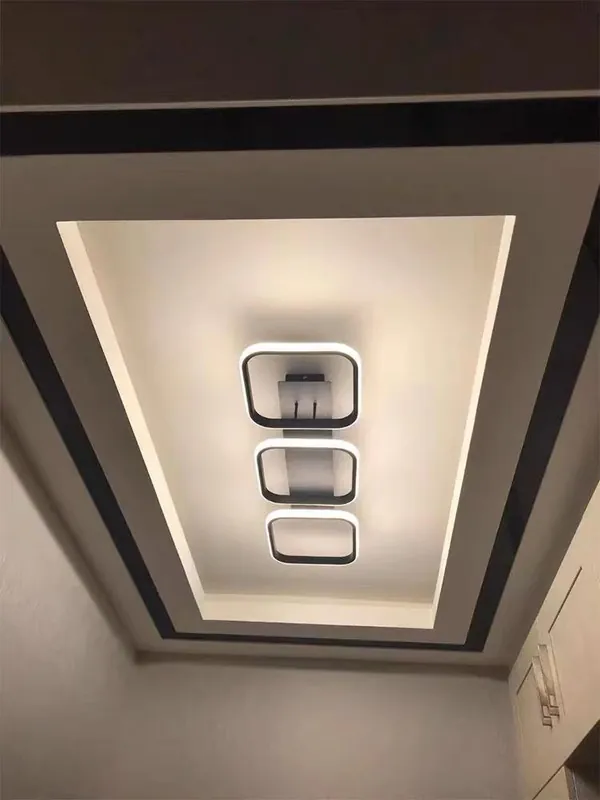 Premium Lustra LED 72W Traditionalist Black 3, Telecomanda
