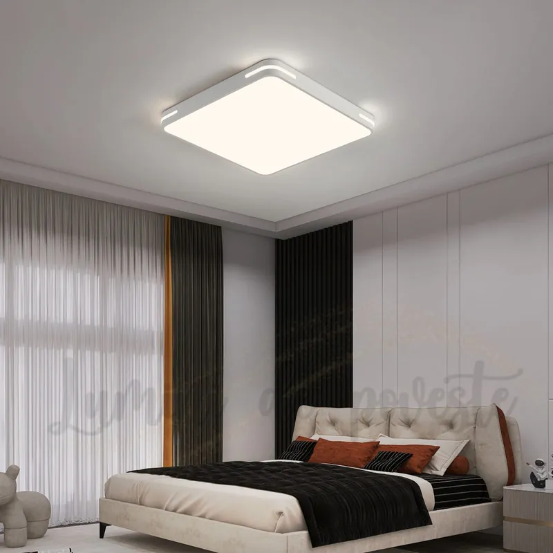 Lustra LED Baie 54W Universee Inspiration White Square 300 Reducere specială