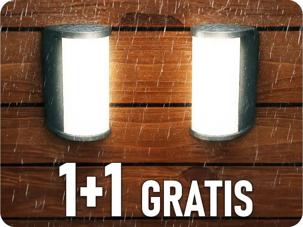 Aplica LED 12W, 1500lm, schimbare culoare 3000K/4200K/6500K, IP65, neagră, 1+1 gratis! Comandă acum