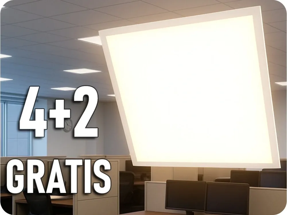 SPECTRUM LED PANEL ALGINE 40W, 4400LM, UGR<19, 120°, 60X60CM, 4+2 gratis! Expediere rapidă