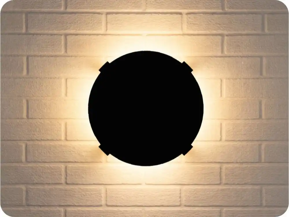 Cel mai bun preț Aplica LED VERTO 10W, 1200lm, CCT, rotundă, neagră [SLI003071CCT_PW]