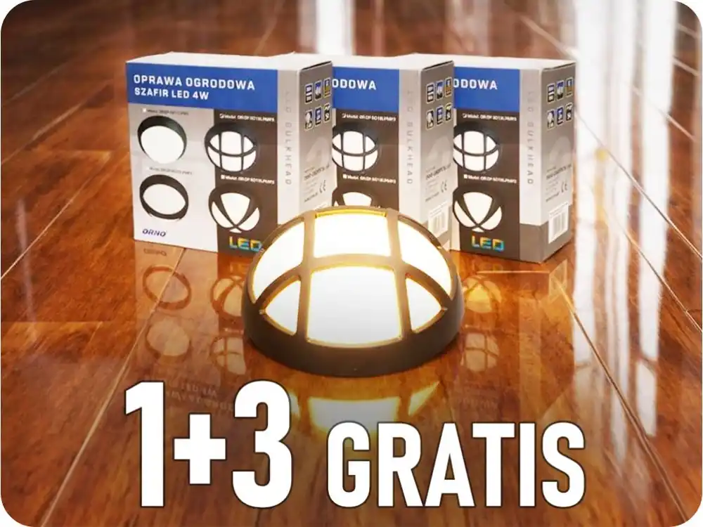 Lampă de perete LED RUBIN 8W, 540lm, 1+3 gratis! [OR-OP-6022LPMP3] Expediere rapidă