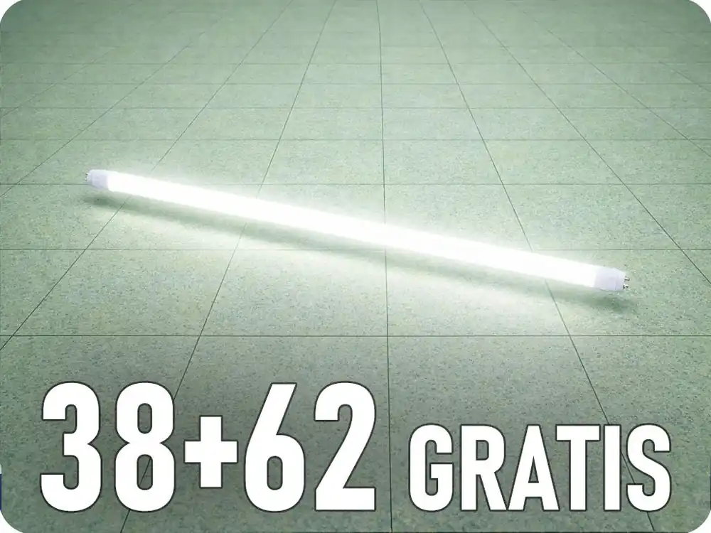 Cumpără online Tub LED T8 18W, 1820lm, G13, 120cm, 38+62 gratis!