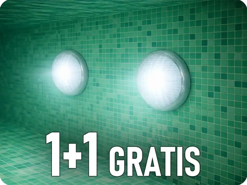 Plată sigură Lampă LED pentru piscină 12W, 1260lm, PAR56, 12V, IP68, 1+1 gratis!
