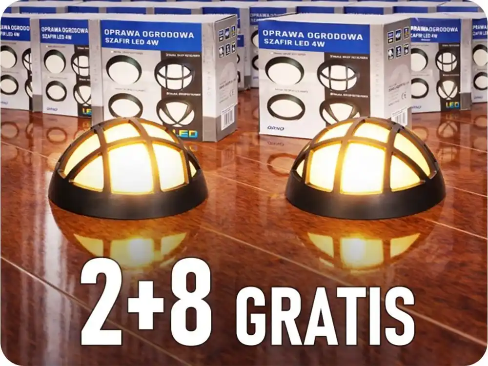 Lampă de perete LED SZAFIR 4W, 270lm, 2+8 gratis! [OR-OP-6018LPMP3] Popular
