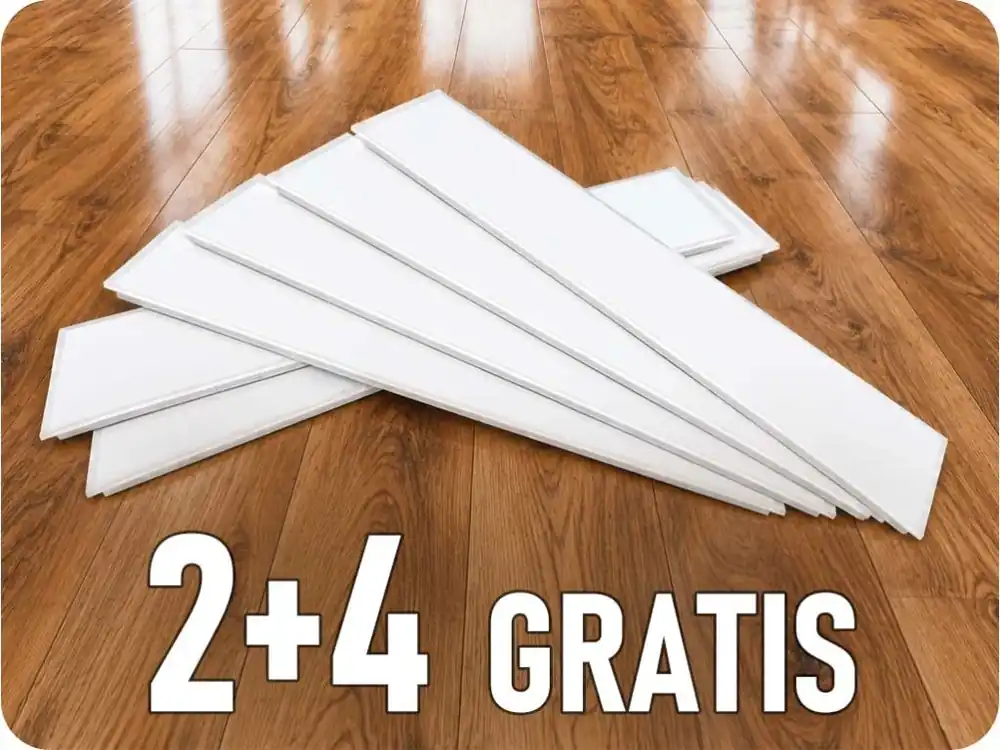 Preț mic Panou LED pentru tavan casetat 40W, 4800lm, Backlit, 120x30cm, 2+4 gratis!