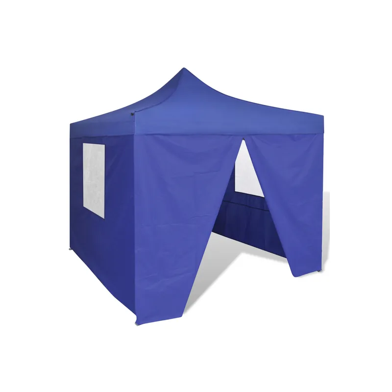 Disponibil imediat Cort pliabil 4 pereti 3 x 3 m Albastru