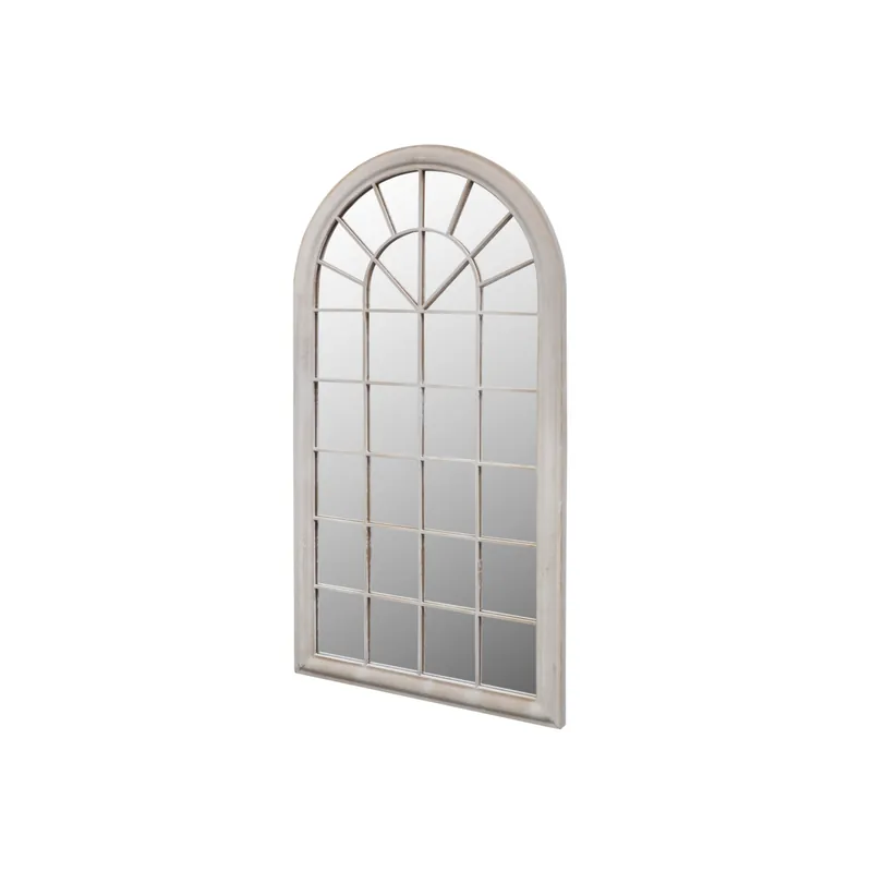 Reducere de preț Oglinda Rustica cu Arc pentru interior/exterior 116 x 60 cm