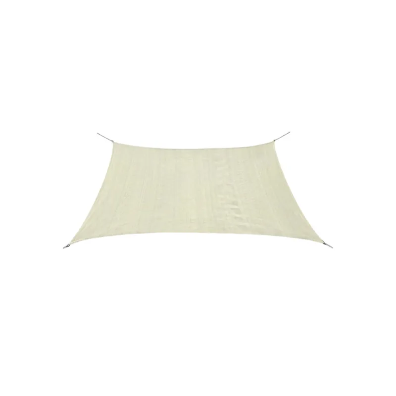 Panza parasolar din HDPE patrata 3,6 m crem Super ofertă
