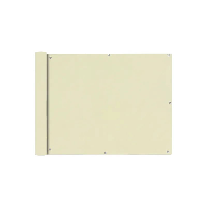 Prelata pentru balcon din tesatura oxford, 90x600cm, crem Ieftin