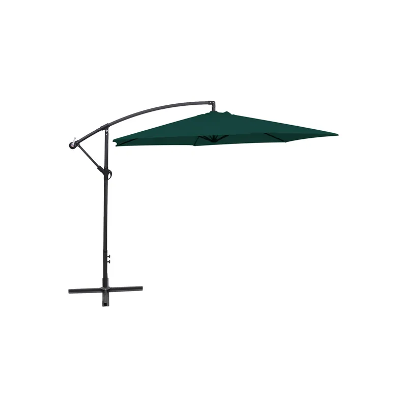 Ieftin Umbrela de soare, 3 m, verde