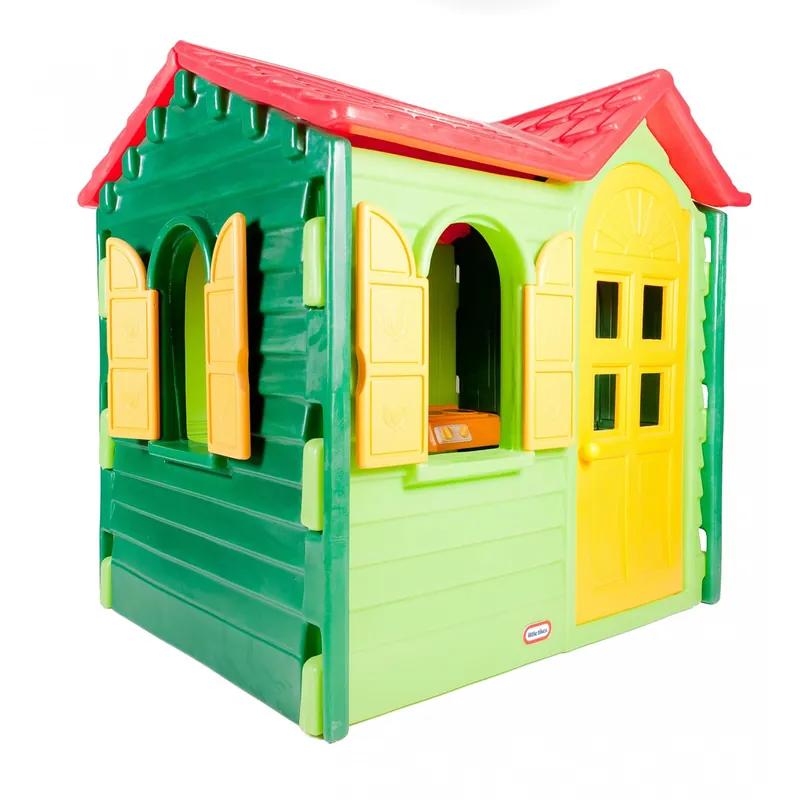 Livrare expres Casuta copii Hut verde Little Tikes