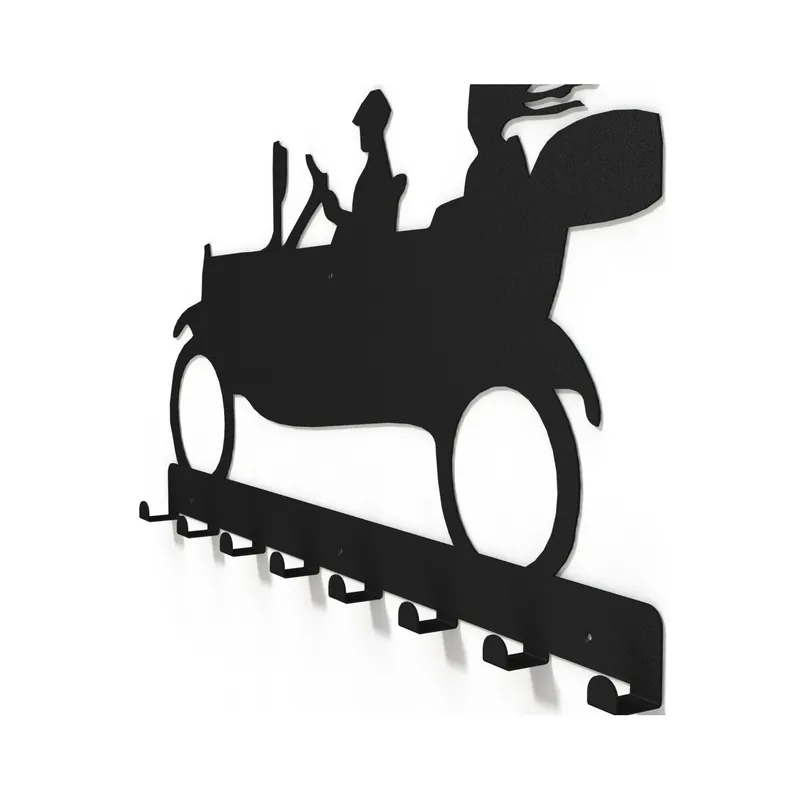 Cuier metalic OLDSMOBILE -model 3195 Negru Calitate înaltă
