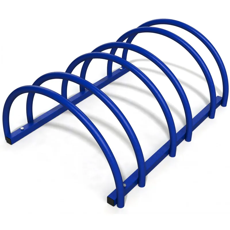 Suport rastel biciclete cu 3 sloturi -model 0022-3 Albastru Popular