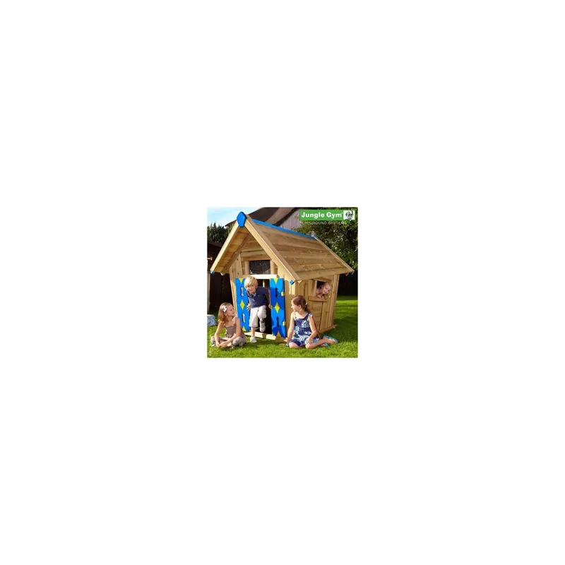 Casuta din lemn Crazy Playhouse - Jungle Gym Livrare expres