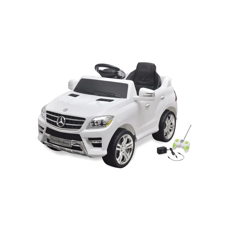 Noutate Masina electrica mercedes benz ml350, cu telecomanda, 6v, alb