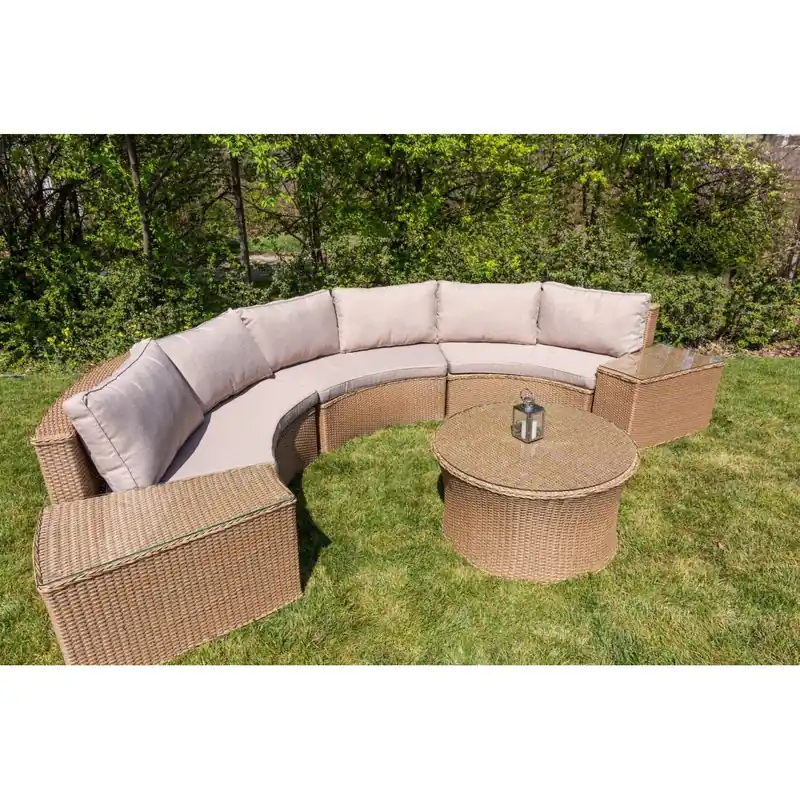 Ofertă Set mobilier premium Bahia, ratan sintetic