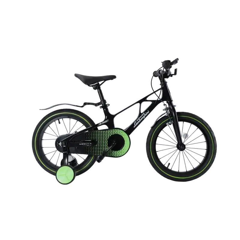 Bicicleta lamborghini 14 inch, cadru magneziu, neagra Calitate înaltă