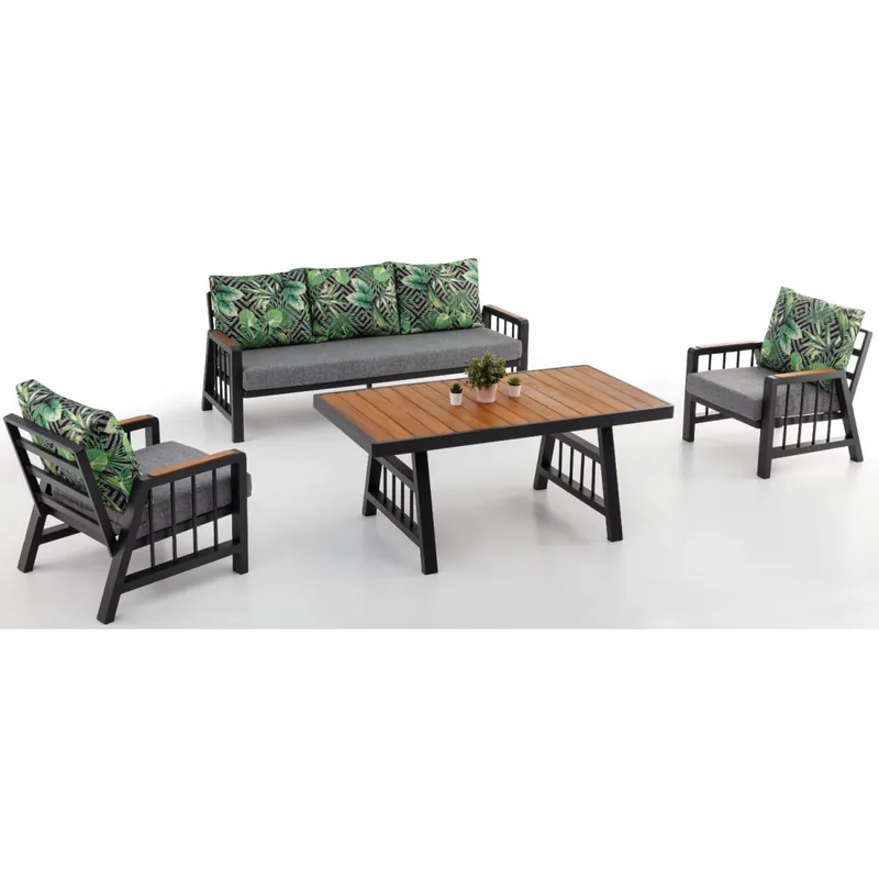 Set mobilier de gradina Babil, canapea, masuta si fotolii Reduceri