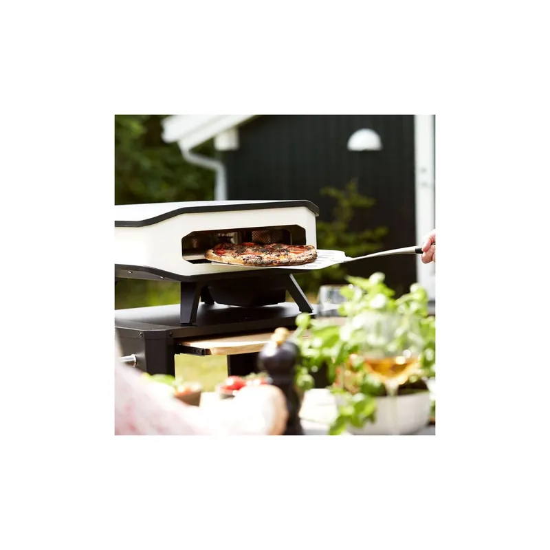 Promoție Cuptor pentru pizza electric, usa, piatra pizza, control digital al temperaturii Cozze 43 cm 17 inci 230 V / 2.200 W 90356