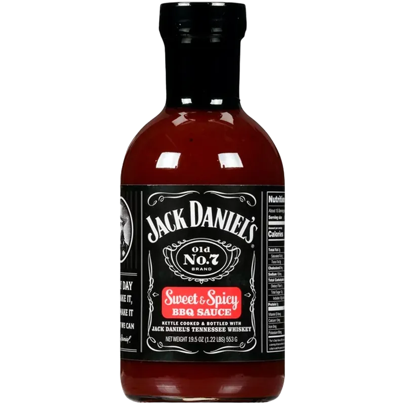 Sos Jack Daniels Sweet & Spicy BBQ Sauce, 473 ml, 553 g, JD-2393 Retur ușor