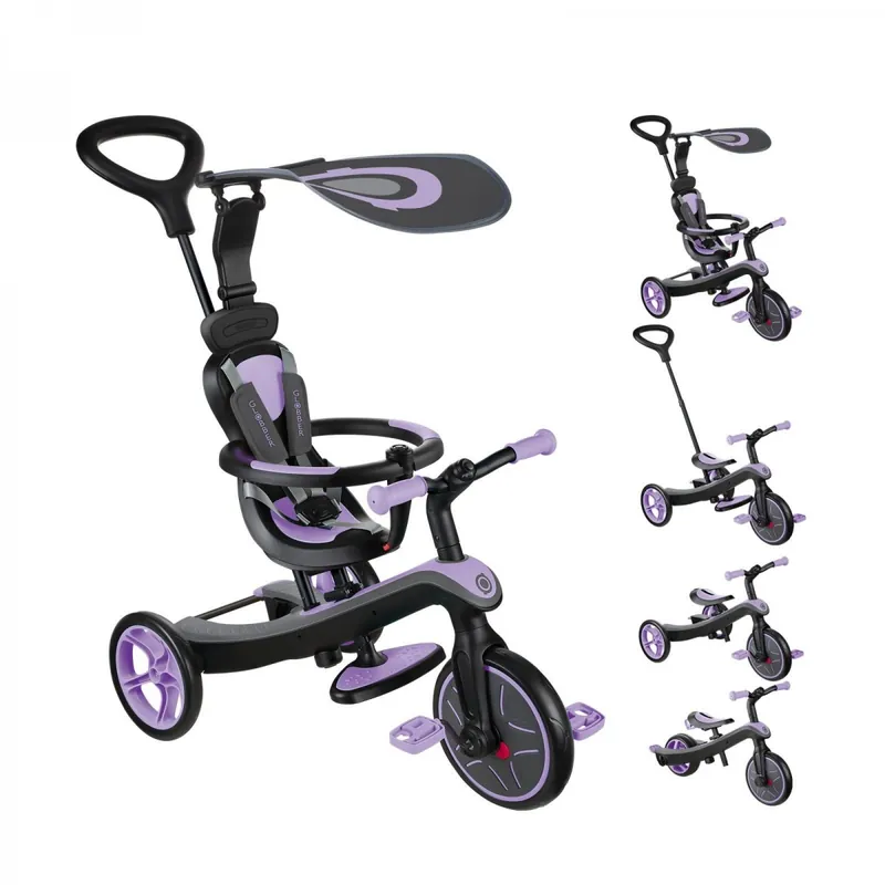Reducere specială Tricicleta globber explorer 4 in 1 violet