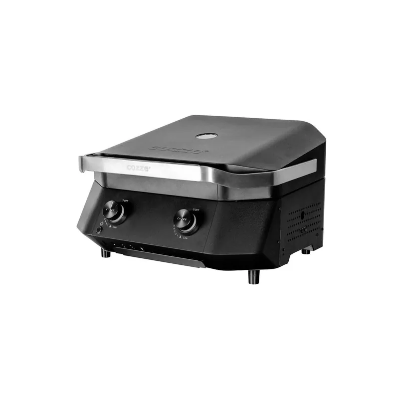 Gratar pe gaz cu 2 arzatoare si capac Cozze G-500 30MBAR 90502 Calitate înaltă