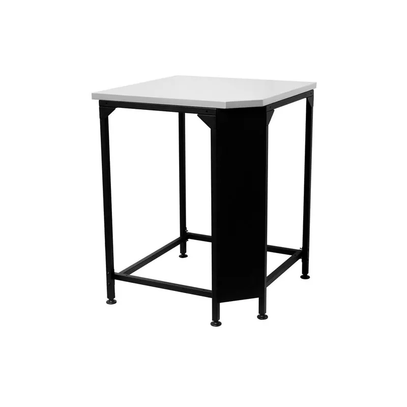 Bestseller Modul bucatarie de exterior pentru colt cu blat de lucru din inox Cozze negru 90x60x90 cm 90531