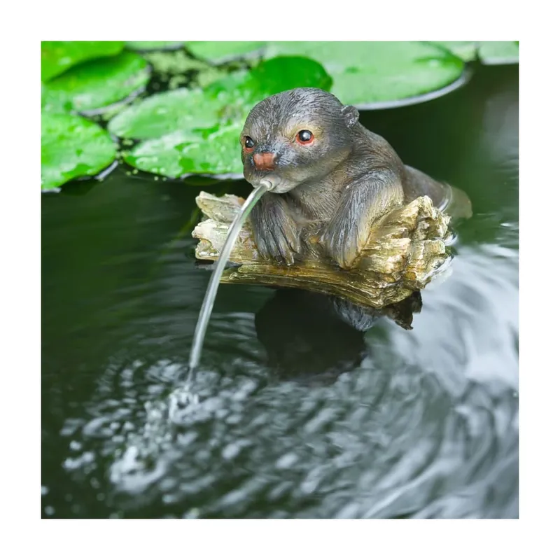 442057 ubbink floating spitter garden fountain otter Livrare rapidă