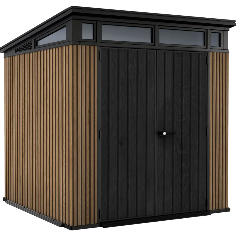 Magazie de grădină din plastic Keter Signature Penthouse 9x7, 279 cm x 216cm, cod 259821 Disponibil imediat