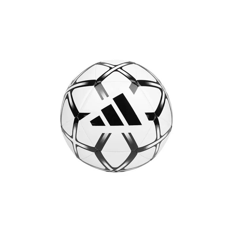 Livrare expres Mingie de fotbal adidas starlancer alb cu negru, marimea 5