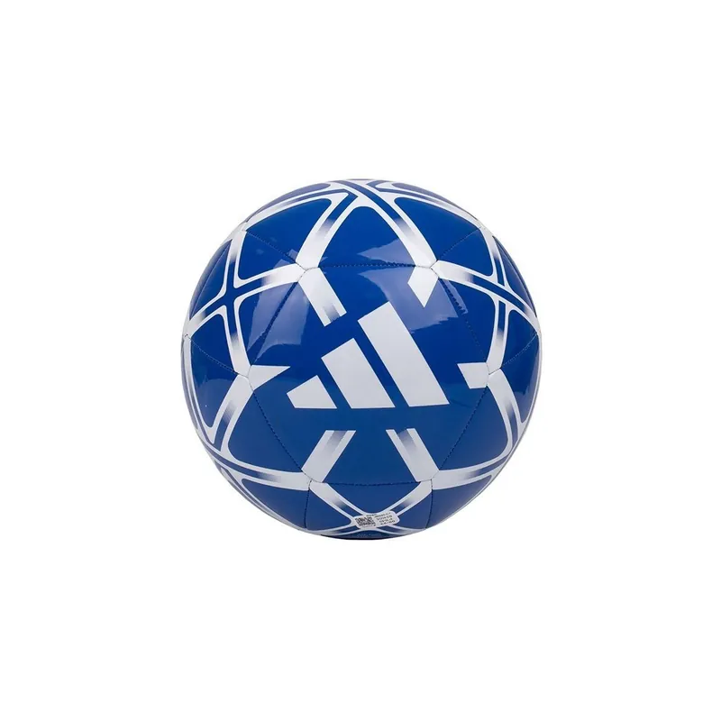Livrare rapidă Mingie de fotbal adidas starlancer albastru cu alb, marimea 5